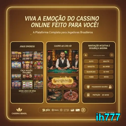 Ilustração de Jogo Responsável no ih777